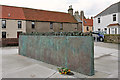 The Widows and Bairns sculpture at Eyemouth