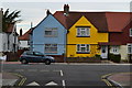 Colourful houses in Henderson Road