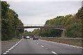 SP2766 : Footbridge over A46, near Warwick by J.Hannan-Briggs