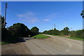 Entrance to former railway station, Great Dalby