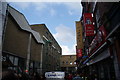 View up Brick Lane from the Hanbury Street junction