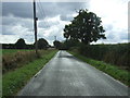 Heading south on Colegate End Road