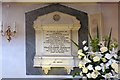 SD3439 : MacFadin Memorial inside St Chad's, Poulton-le-Fylde by Gerald England