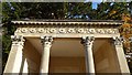 SO8744 : Detail of the Island Temple, Croome Park by Philip Halling