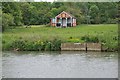 Summerhouse overlooking the River Thames