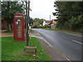 Phonebox on the B1116, Fressingfield