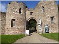 SJ5459 : The gateway of Beeston Castle by David Smith