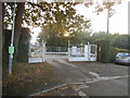 Staff entrance to the Building Research Station, Bricket Wood