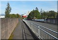 Gibshill Road crossing over railway line