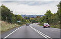 A46 descends to Lower Clopton