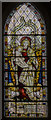 TF0039 : Stained glass window, St Michael and All Angels, Heydour by Julian P Guffogg