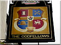 The Oddfellows name sign, Nantwich