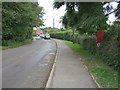 Elizabeth II postbox on The Street, Brome Street