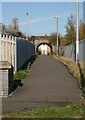 Footpath under the railway