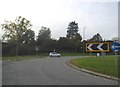 Roundabout on the North Orbital Road, How Wood