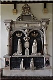 SP9799 : Tixover, St. Luke's Church: The Dale Monument by Michael Garlick