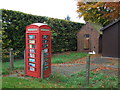 Telephone box and exchange, Warmingham