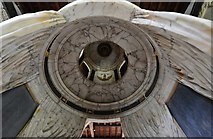 TL0295 : Apethorpe, St. Leonard's Church: The Mildmay Monument canopy dome by Michael Garlick