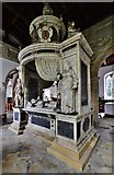 TL0295 : Apethorpe, St. Leonard's Church: The Mildmay Monument by Michael Garlick