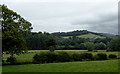 Farmland near Carrog in Denbighshire