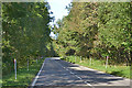 The A835 near Foich Lodge