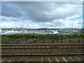 Road and rail at Port Glasgow