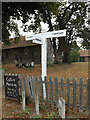 Signpost on Easthorpe Road