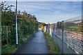 Cycle path towards City Centre