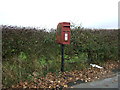 Elizabeth II postbox on Holmes Chapel Road