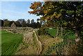 Inner bailey earthworks at Oakham Castle