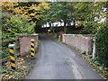 Narrow bridge on Slade Lane