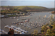 SX8851 : Looking across Dartmouth harbour by Mike Dodman