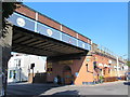 Railway bridge, Canterbury Road / Oxford Street / Belmont Road