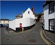 SX9687 : Junction of Strand and Monmouth Hill, Topsham by Jaggery