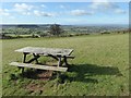 SO7901 : Picnic site on Coaley Peak by Philip Halling