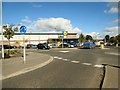 Entrance to Lidl Car Park, Thirsk