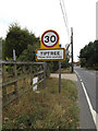 TL8917 : Tiptree Village Name sign on the B1022 Colchester Road by Geographer