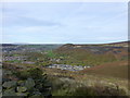 New housing at Carrbrook nestles below Buckton Castle