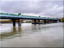 TQ2475 : Fulham Railway Bridge by David Dixon