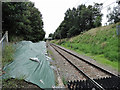 Romford to Upminster line facing towards Upminster