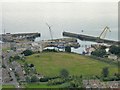 Burntisland harbour and docks