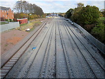 SO9668 : New Track Layout South of Bromsgrove Station by Roy Hughes