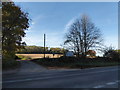 Looking from Newton Lane, across the A32 into Mary Lane