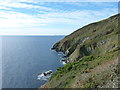 SX2050 : Cliffs to the west of Polperro by Richard Law