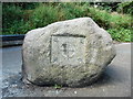 J4844 : Commemoration Stone at The Grove, Downpatrick by David Hillas