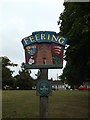 Feering Village sign on The Green