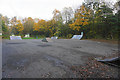 Skateboard park in Birchwood Forest Park