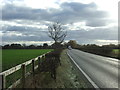 Looking south west on Middlewich Road (A530)