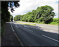 A48 ascends away from Castleton