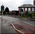 Pelican crossing, Church Road, Cadoxton, Barry